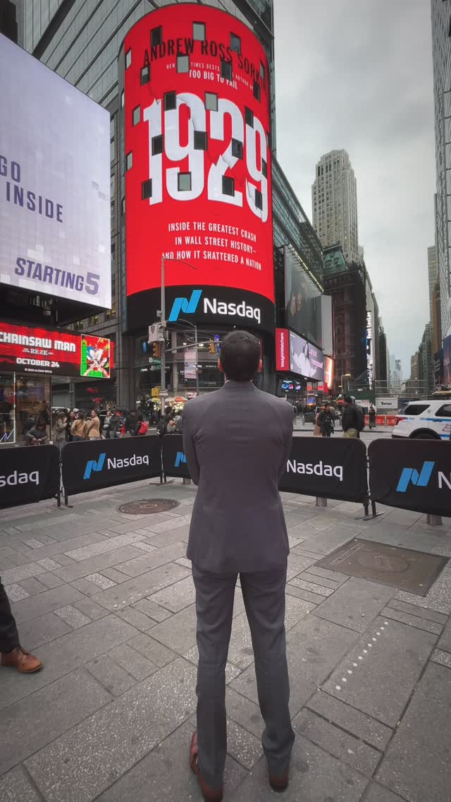 Instagram post by @sorkinsays for Viking Books. Caption reads: Today’s the day — 1929 is out.
Eight years in the....