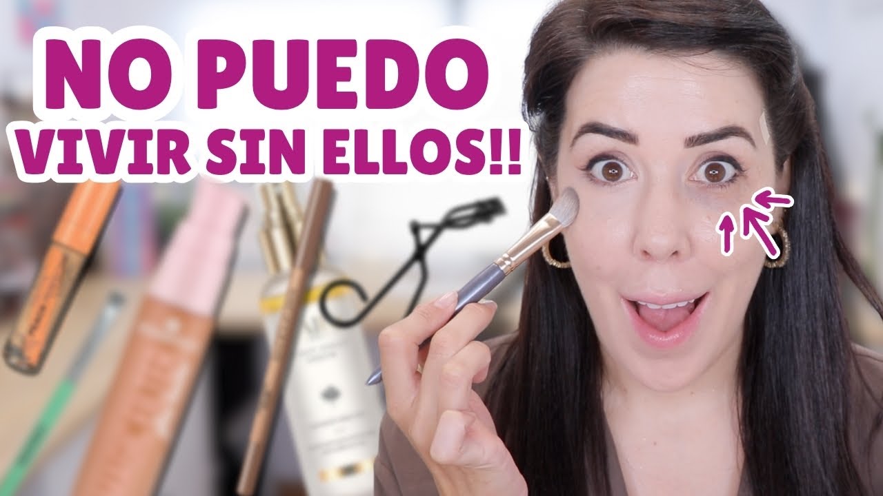YouTube post by @MyCrazyMakeup for Cult Beauty. Caption reads: Si me QUITAN estos 10 productos… ¡LLORO! 😭💔 Mis....