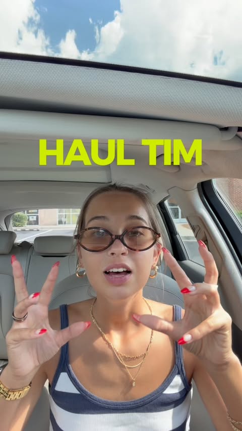 Instagram post by @living_and_lexi for The Vitamin Shoppe. Caption reads: BEST HAUL EVER literally all I need @vitaminshoppe....
