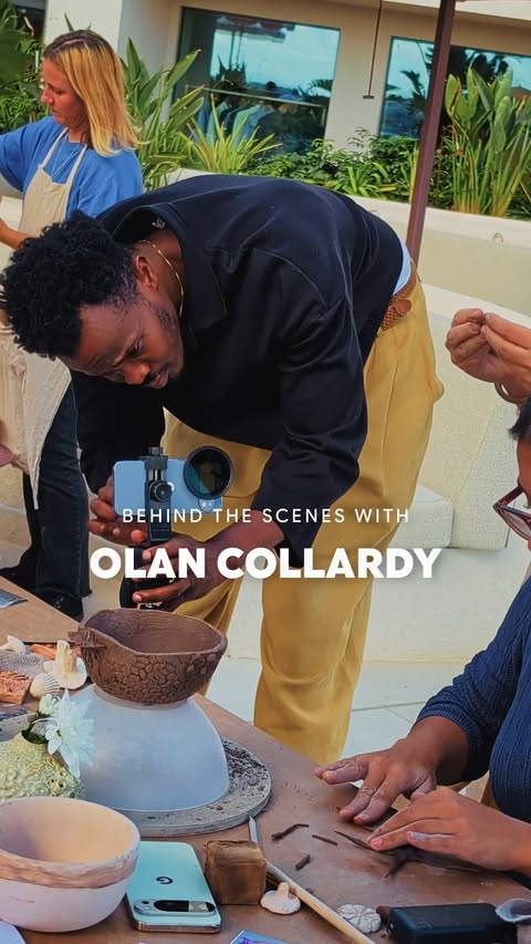 Instagram post by @olancollardy for Google Pixel. Caption reads: I was invited to tell a story using only a phone.....