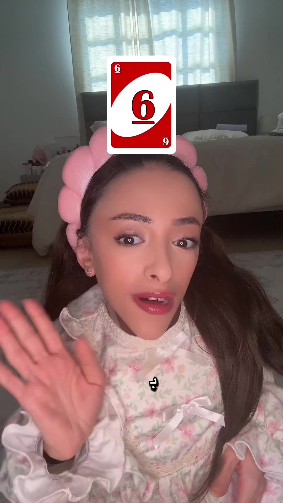 TikTok post by @hbim7 for OFRA Cosmetics. Caption reads: غشيت🤭😅؟  #grwm #qatar #explore #viraltiktok....