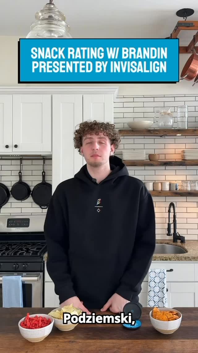 Instagram post by @iab_podz for Invisalign. Caption reads: Deep fried oreos for the win 😁#InvisalignPartner....