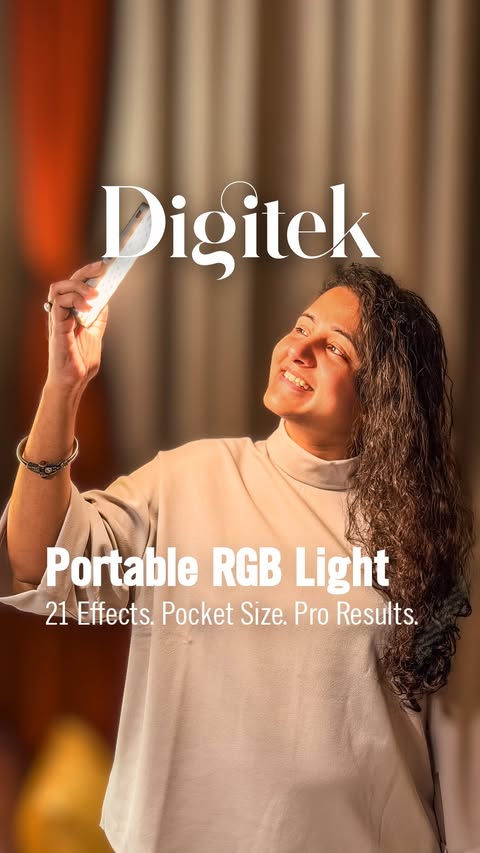 Instagram post by @sabbyandkay for Digitek. Caption reads: @digitekofficial this tiny little thing is our....