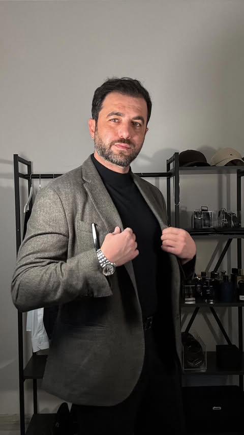 Instagram post by @erdemosmann for Massimo Dutti. Caption reads: Let’s get ready for dinner ✨

#reklam #style #stil....