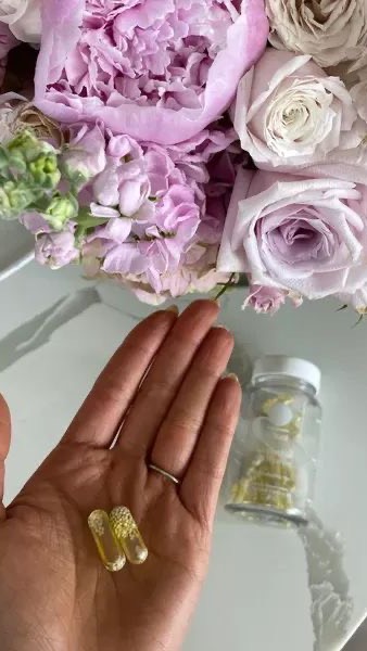 Instagram post by @jess_spaulding for Ritual. Caption reads: There were a few essentials I used throughout my....