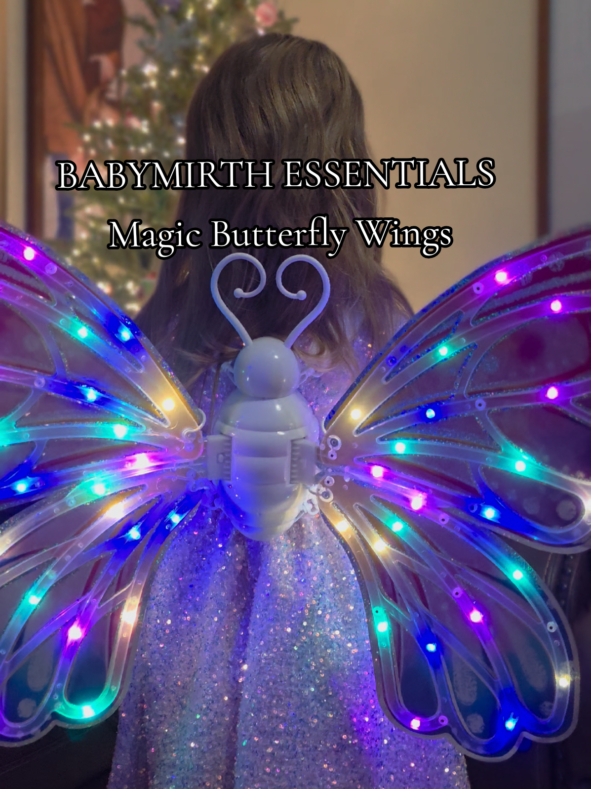 TikTok post by @daniellebethnikaj for Talgic. Caption reads: @BabyMirth Essentials These magic wings make our....