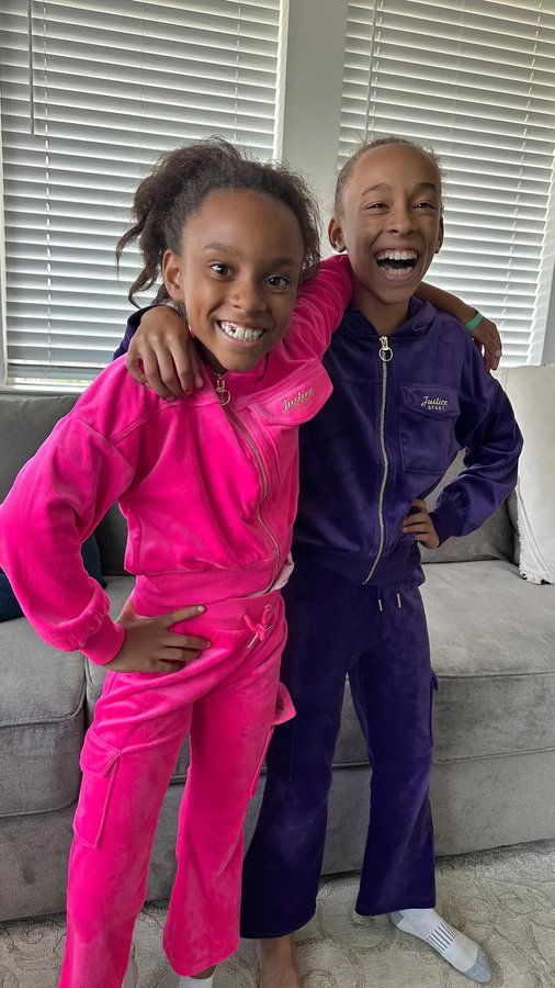 Instagram post by @chanteamcintyre for Justice. Caption reads: [...] movie nights to merry moments, @Justice has....