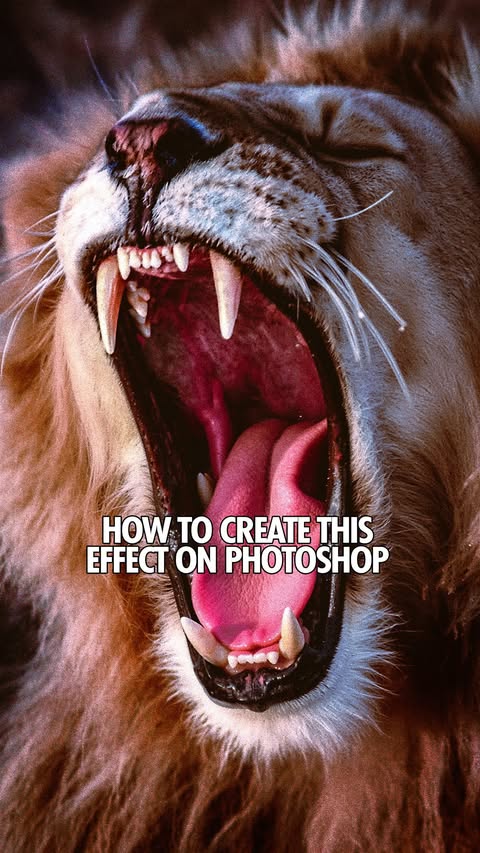 Instagram post by @outlyning for Adobe Photoshop. Caption reads: [...] and let me know what you think!....