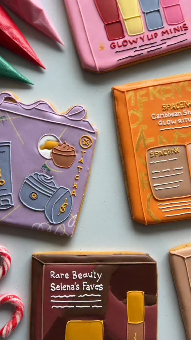 Instagram post by @baked.by.steph for Space NK. Caption reads: We’re serving up joy, merry, and love this season,....