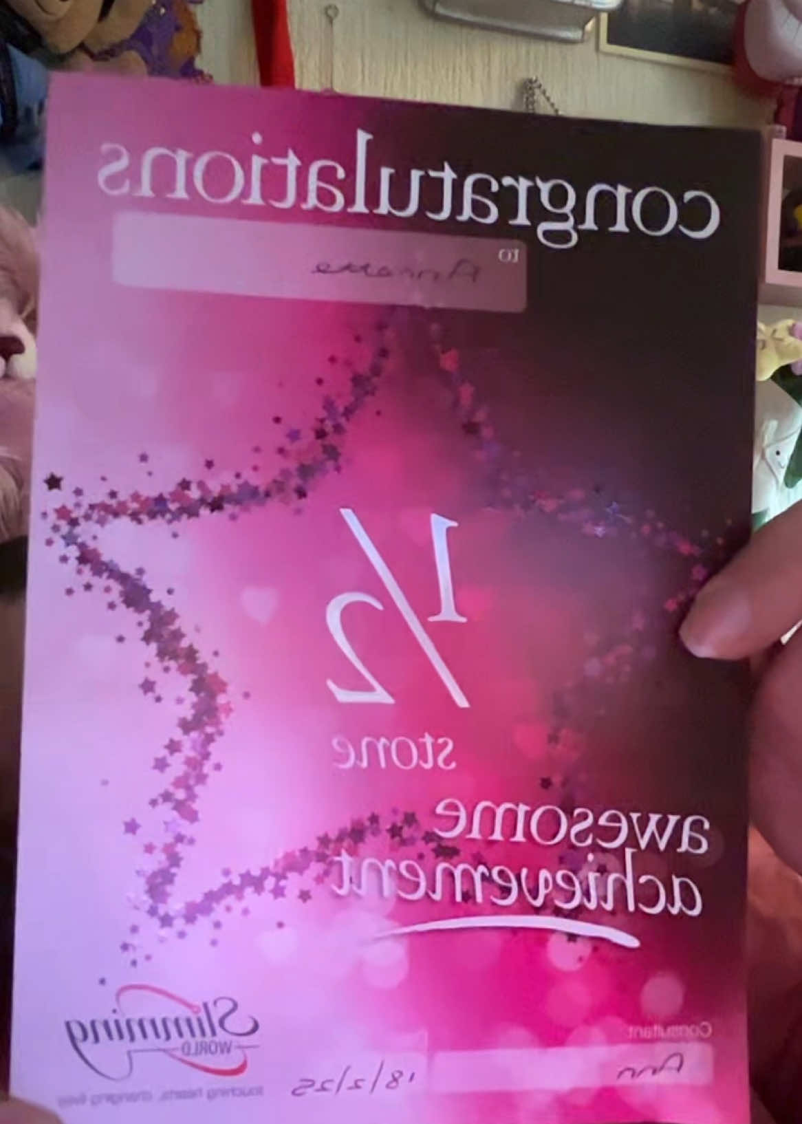 TikTok post by @thenamesluna for Slimming World. Caption reads: #slimmingworld #slimmingworlduk....