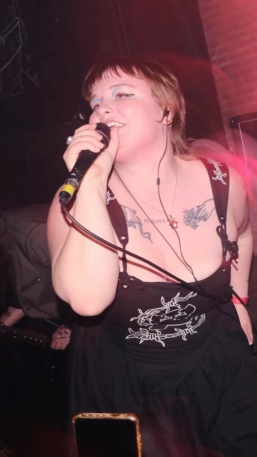 Instagram post by @gensdegenerates for Marshall Headphones. Caption reads: ⚡️Marshall Sonic Nights ⚡️ Located in the heart of....