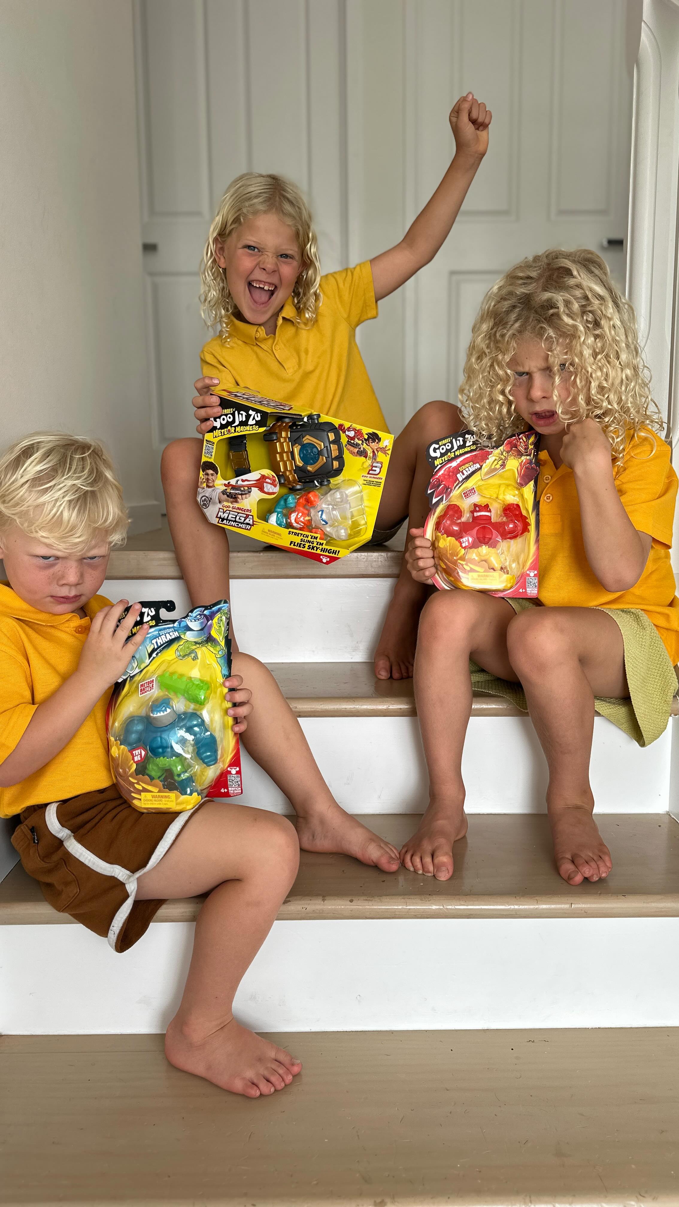 Instagram post by @laurenbrant for Moose Toys. Caption reads: Goo Jit Zu - It’s giving sensory, imaginative,....