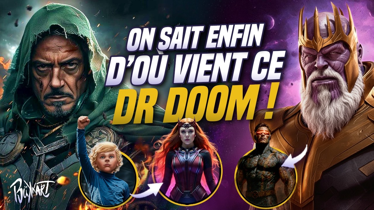 YouTube post by @kevinbukkart for Emma. Caption reads: All the secrets of Doom finally revealed!.