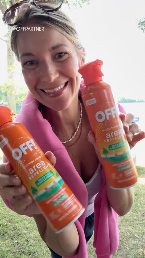 Instagram post by @misslizdidit for OFF. Caption reads: #OFFPartner I promised my kids a s’mores night....