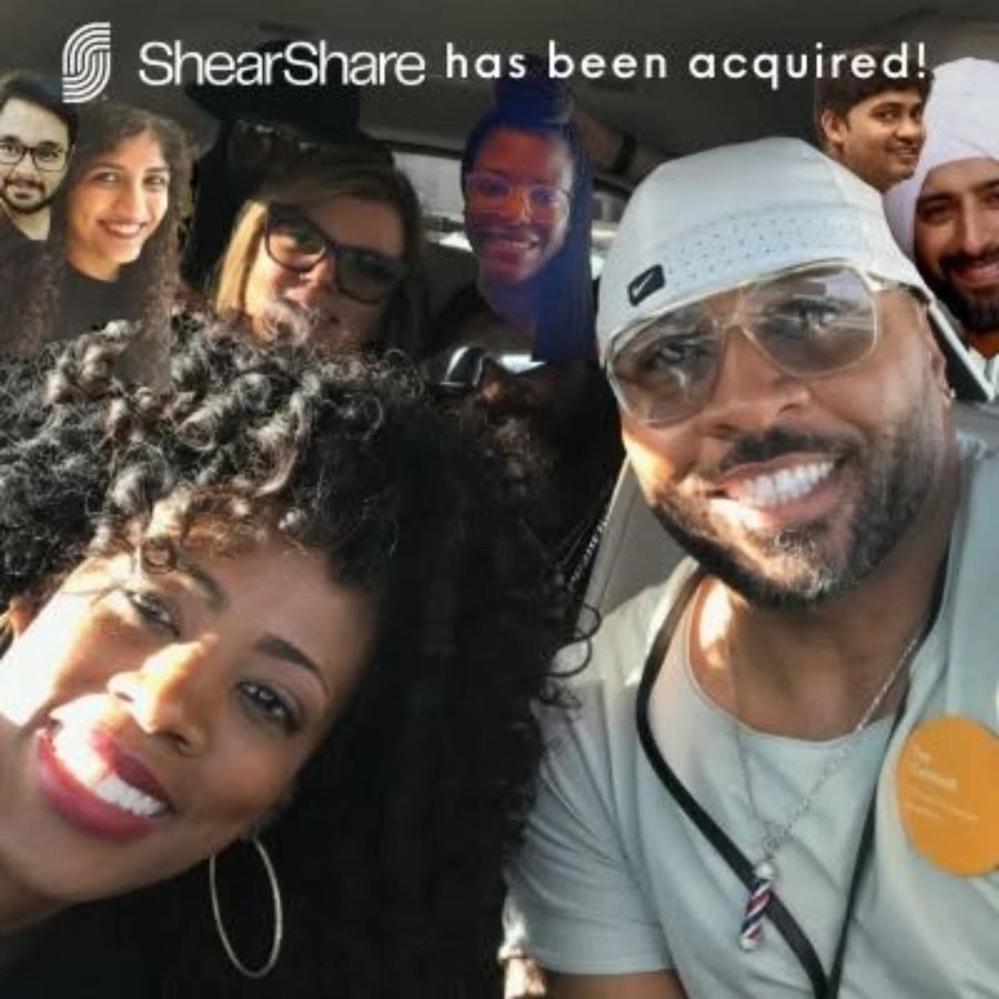 Instagram post by @iamcourtneycaldwell for Beauty Launchpad. Caption reads: • From October 2024 •

@shearshare Today, we are....