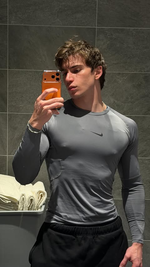 Instagram post by @joelerdmann_ for Equinox. Caption reads: am I a Stair Master baddie now @equinox....