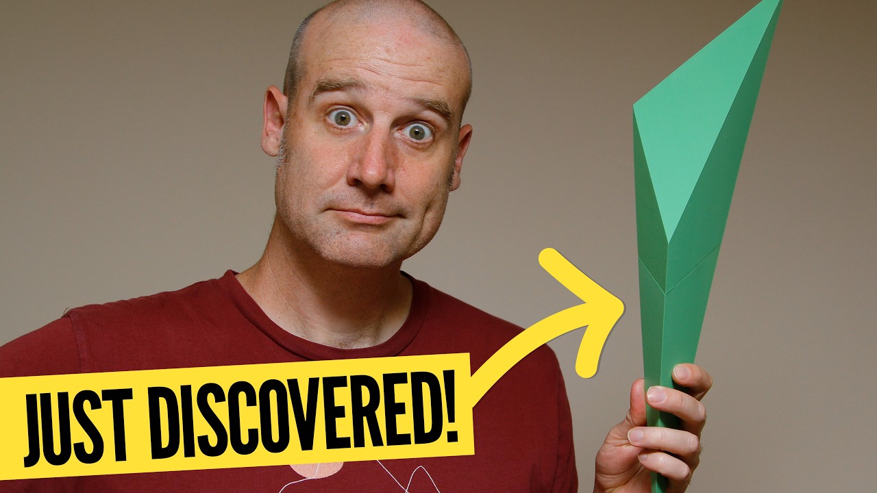 YouTube post by @standupmaths for Dropbox. Caption reads: Maths has finally discovered a self-righting....