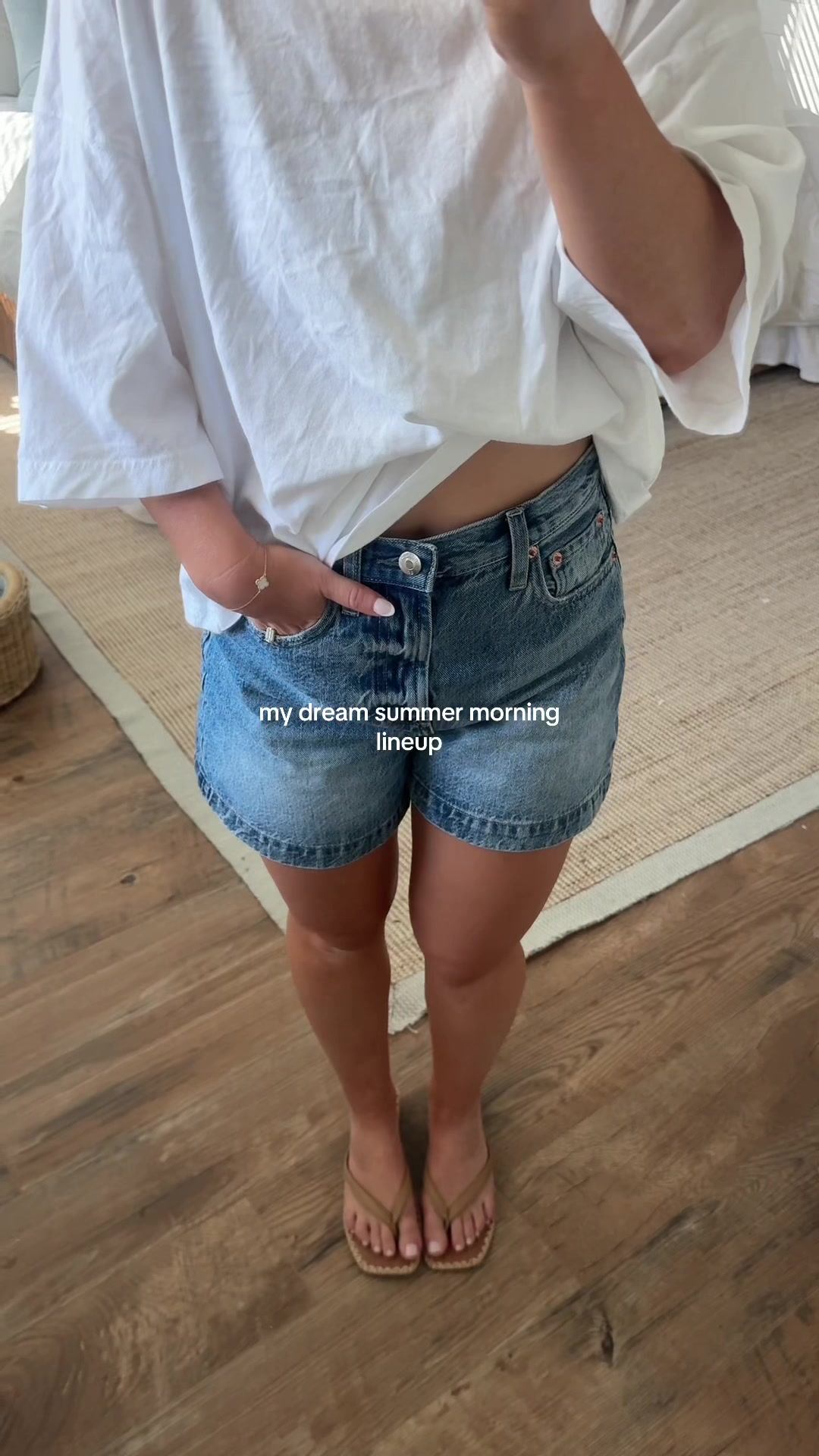 TikTok post by @laurenlovelessss for Nordstrom. Caption reads: #ad #NordstromPartner and what I wore along the....