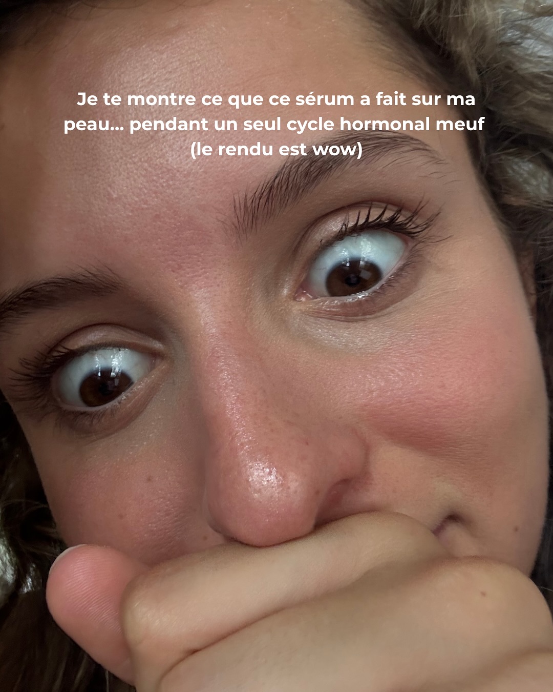 Instagram post by @eva.travel_ for Ducray. Caption reads: Un mois, un cycle, un vrai changement meuf

J’ai....