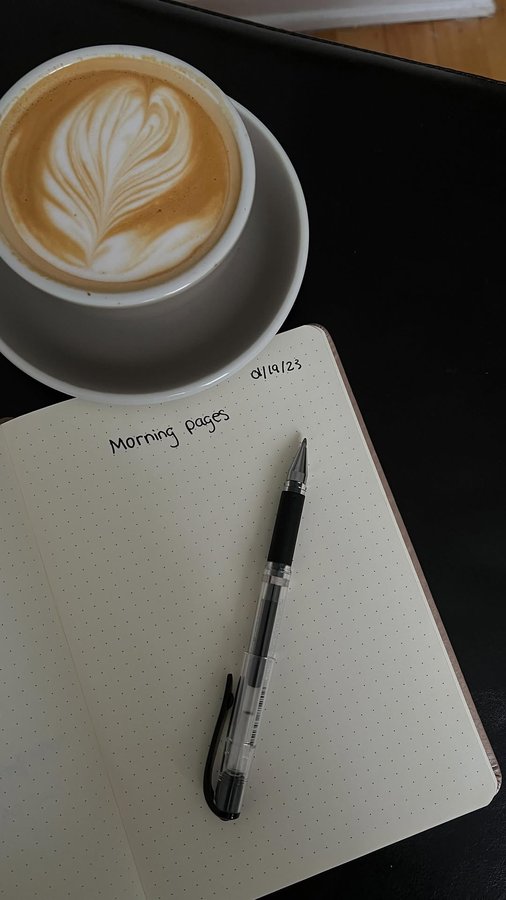 Instagram post by @demmalakhanian for Organic Traditions. Caption reads: [...] yoga and making a yogurt bowl with....