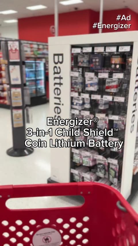 Instagram post by @targetfanatic for Energizer. Caption reads: #ad #SponsoredByEnergizer @Energizer 3-in-1 Child....