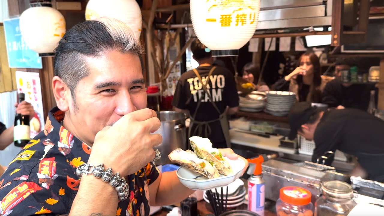 YouTube post by @Japatonic for Civitatis. Caption reads: 😈 The REAL Tokyo I like is THIS!.