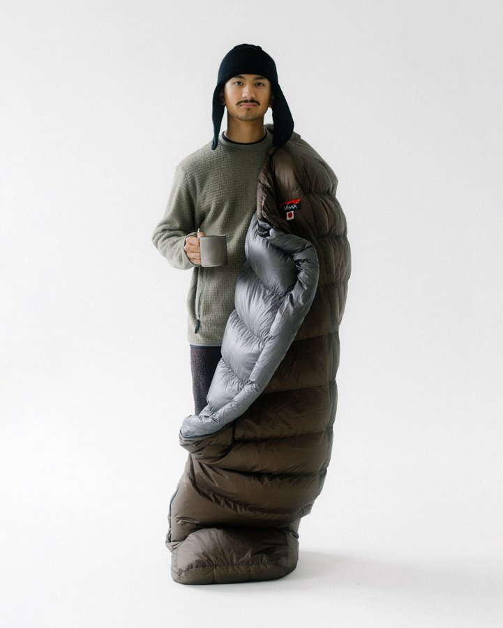 Instagram post by @outsiders.store for Snow Peak. Caption reads: Combining forward-thinking tech with rustic and....