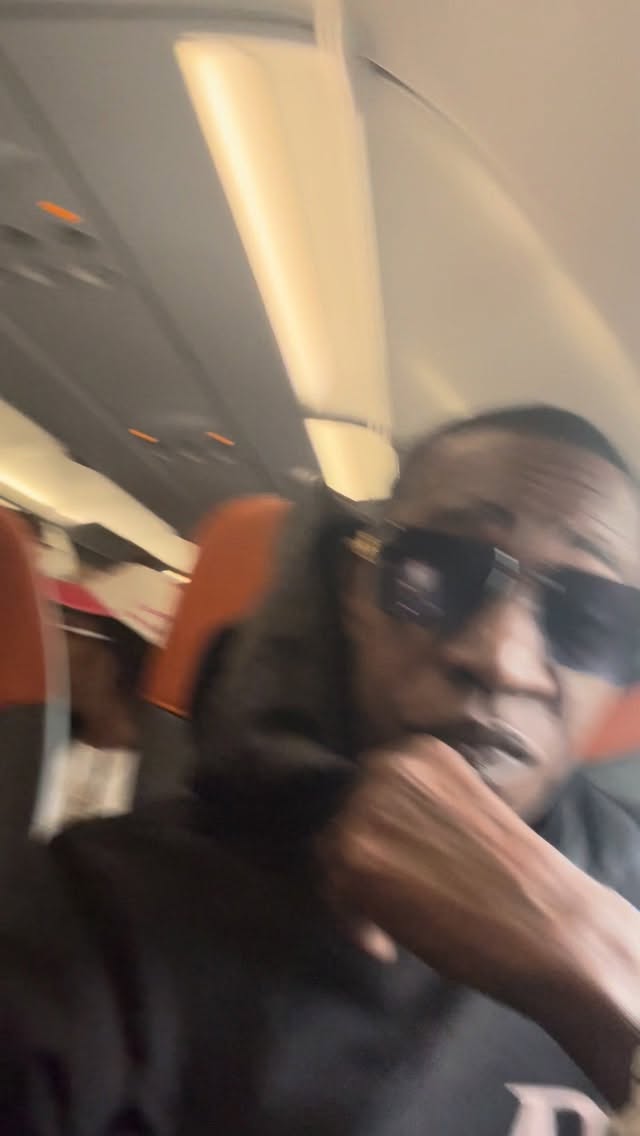 Instagram post by @tonymatterhorn4 for JetBlue. Caption reads: With 100 of flights being cancelled 🙏🏿💯....