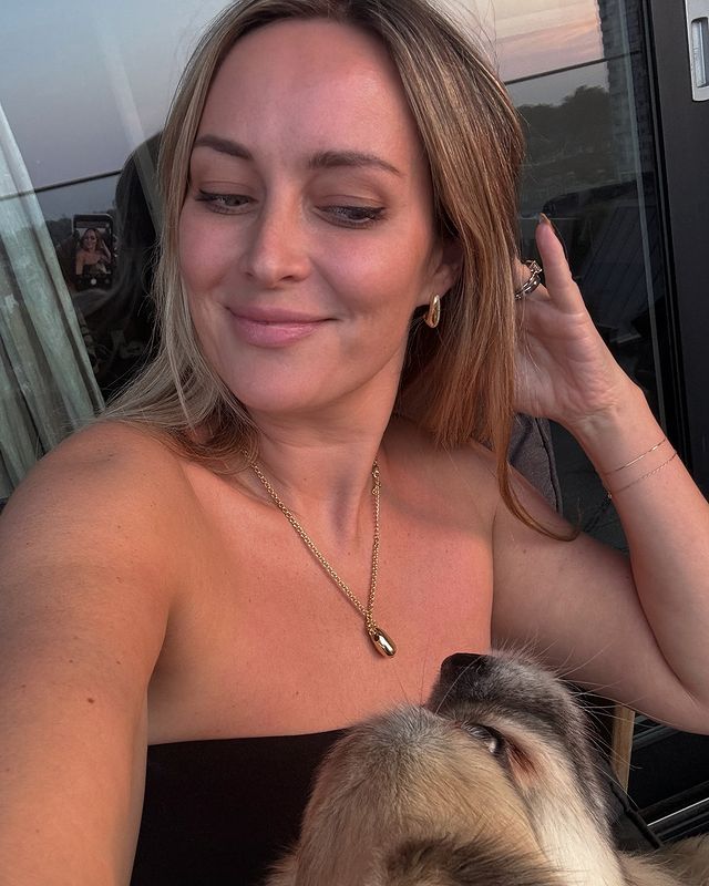 Instagram post by @fran_newmanyoung for Edge of Ember. Caption reads: [...] city sunsets from our balcony (ty....