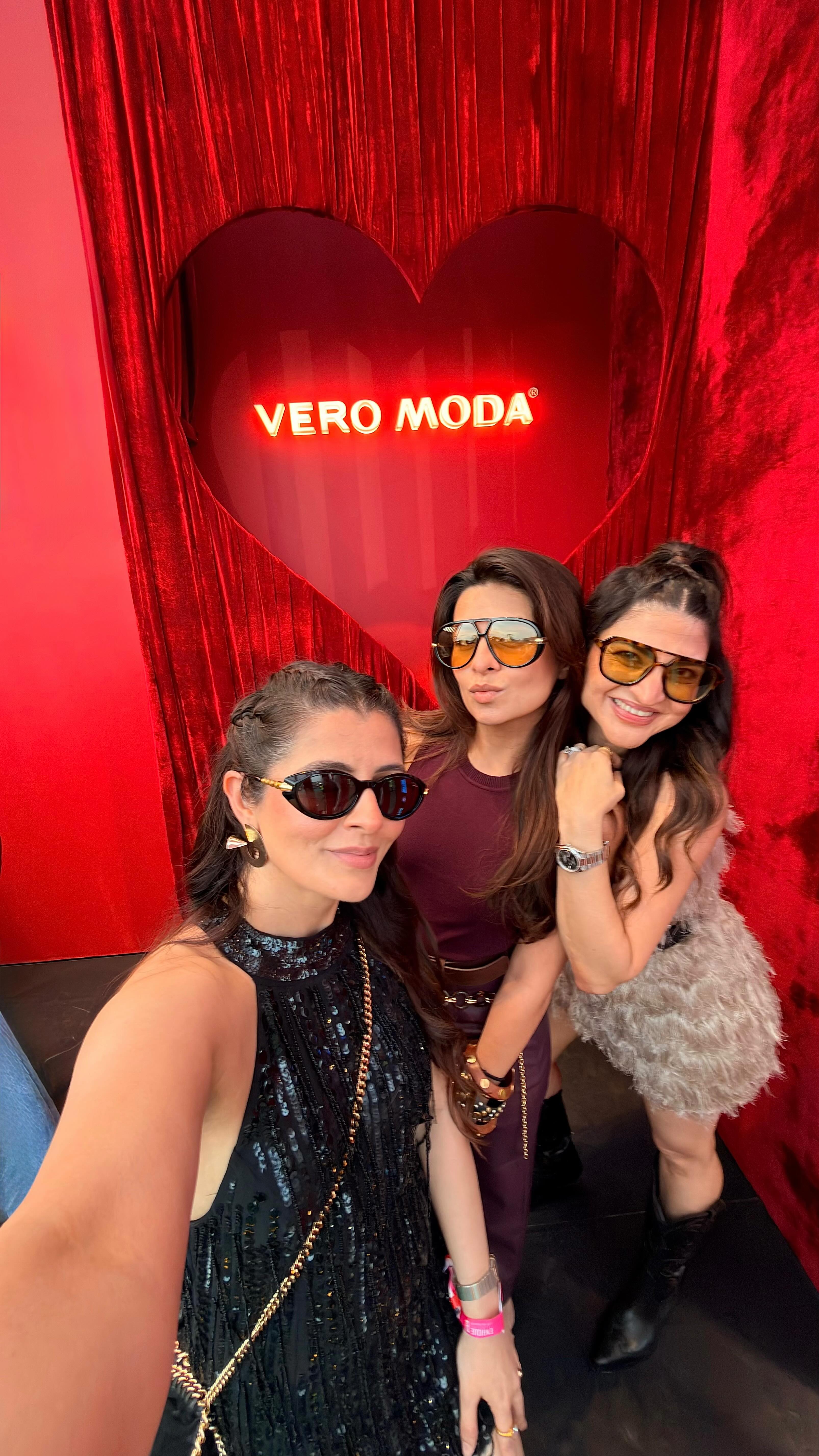 Instagram post by @kat_diaries for VERO MODA. Caption reads: [...] so much of that had to do with how....