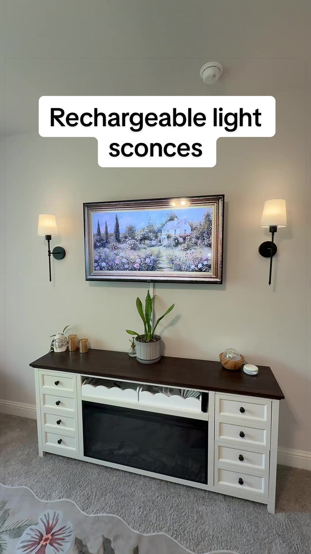 TikTok post by @balletmama4 for Belife. Caption reads: [...] #homedecor #decorativelights #musthaves....