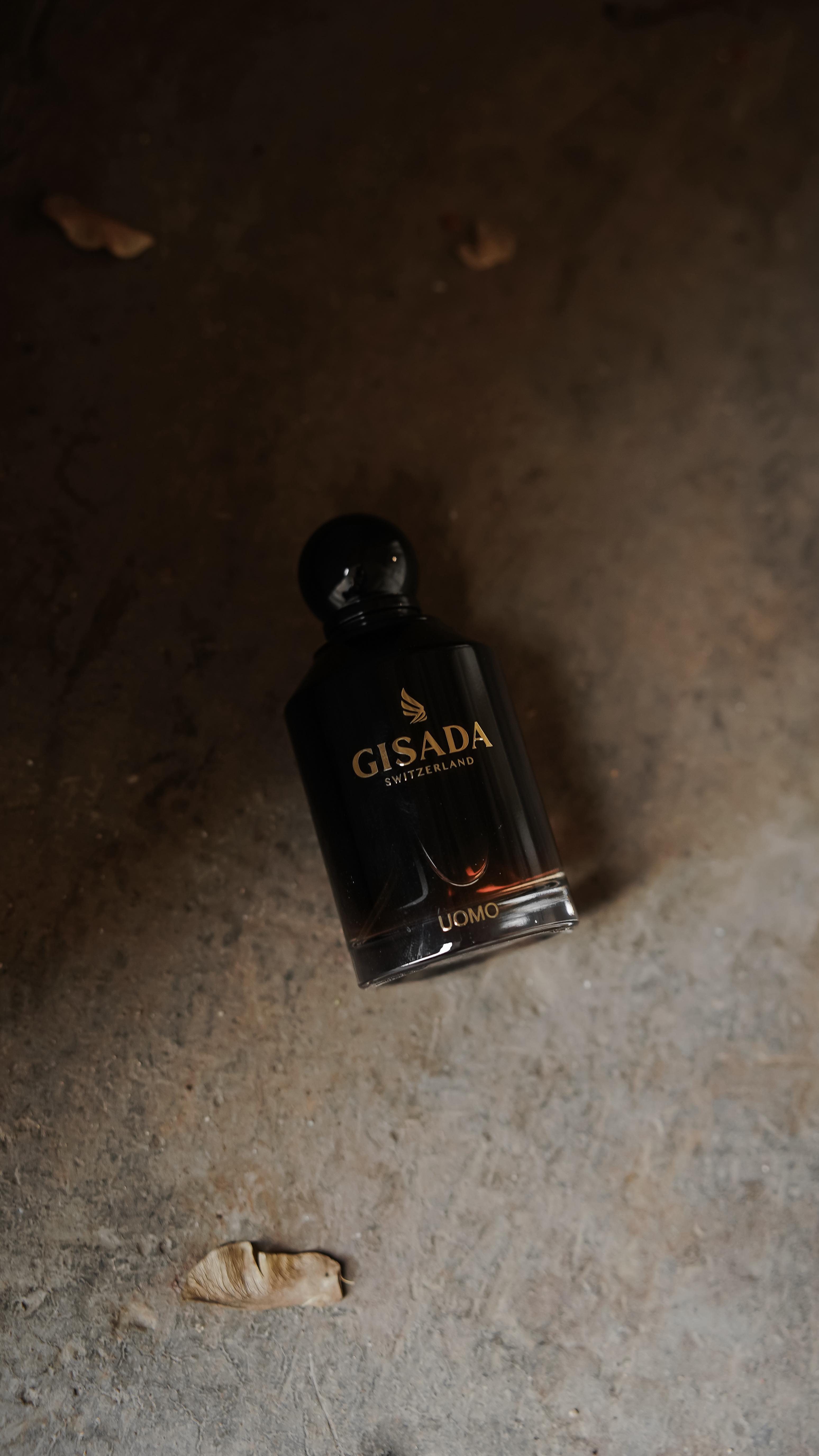 Instagram post by @manuel.fiori for Gisada. Caption reads: Gisada Uomo is the perfect fragrance for a [...].