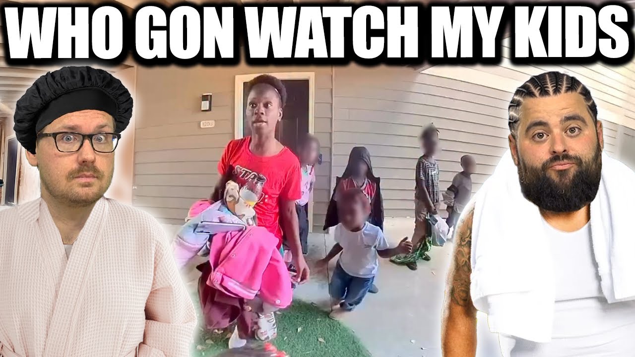 YouTube post by @FleccasTalks for MASA Chips. Caption reads: Mom Brings 6 Kids to Hair Appointment - EP317.