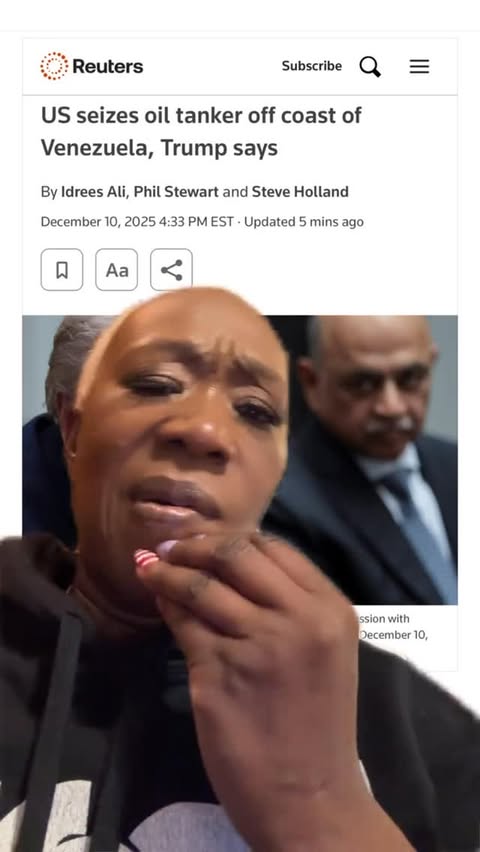 Instagram post by @joyannreid for Reuters. Caption reads: Are we … #pirates now??? 😳🫣
Per @reuters —
The....