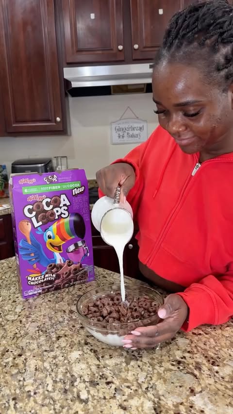 Instagram post by @mommiesjade for Froot Loops. Caption reads: [...] Busy parents this one is for you.....