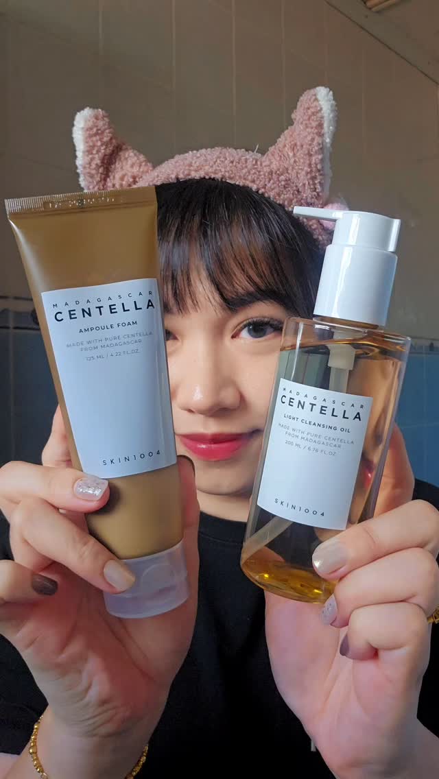 Instagram post by @mitchamorchell for Skin1004. Caption reads: ✨ End of a long day = time to reset ✨
My skin’s....