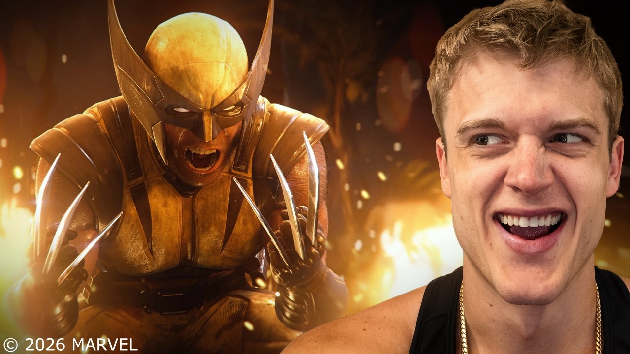 YouTube post by @JoeBartGames for Shop Titans. Caption reads: I Played Marvel’s Wolverine.