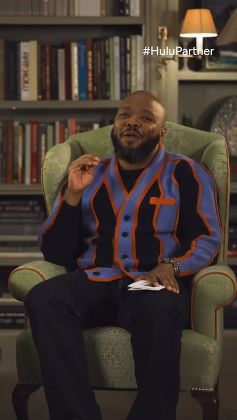 Instagram post by @kevonstage for Hulu. Caption reads: How I watch my favorite show Paradise on @Hulu!!!....