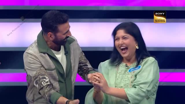 Instagram post by @ajits2212 for Sony LIV. Caption reads: [...] Wheel of Fortune on @sonytvofficial &....