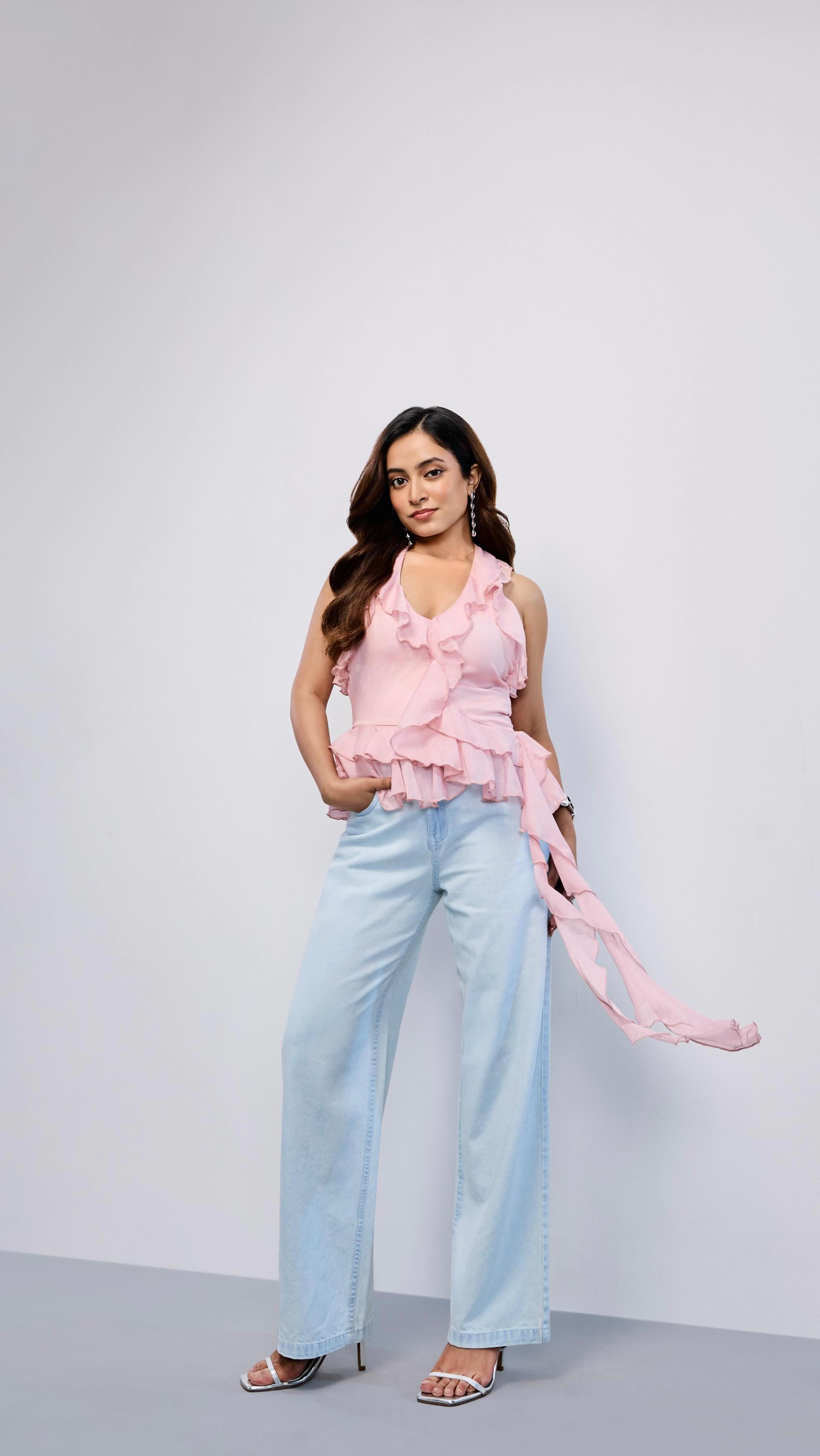 Instagram post by @anushkahazraa for Nykaa Fashion. Caption reads: Fated for romance? Absolutely. Summer love starts....