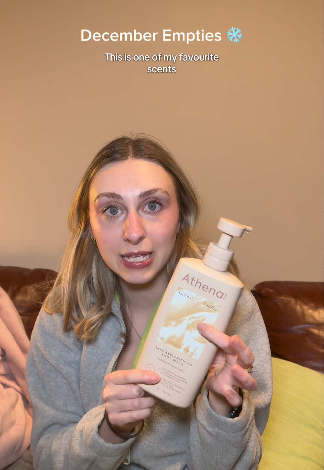 TikTok post by @mary_naccarato for Peter Thomas Roth. Caption reads: How are we already at December empties ???? Thank....