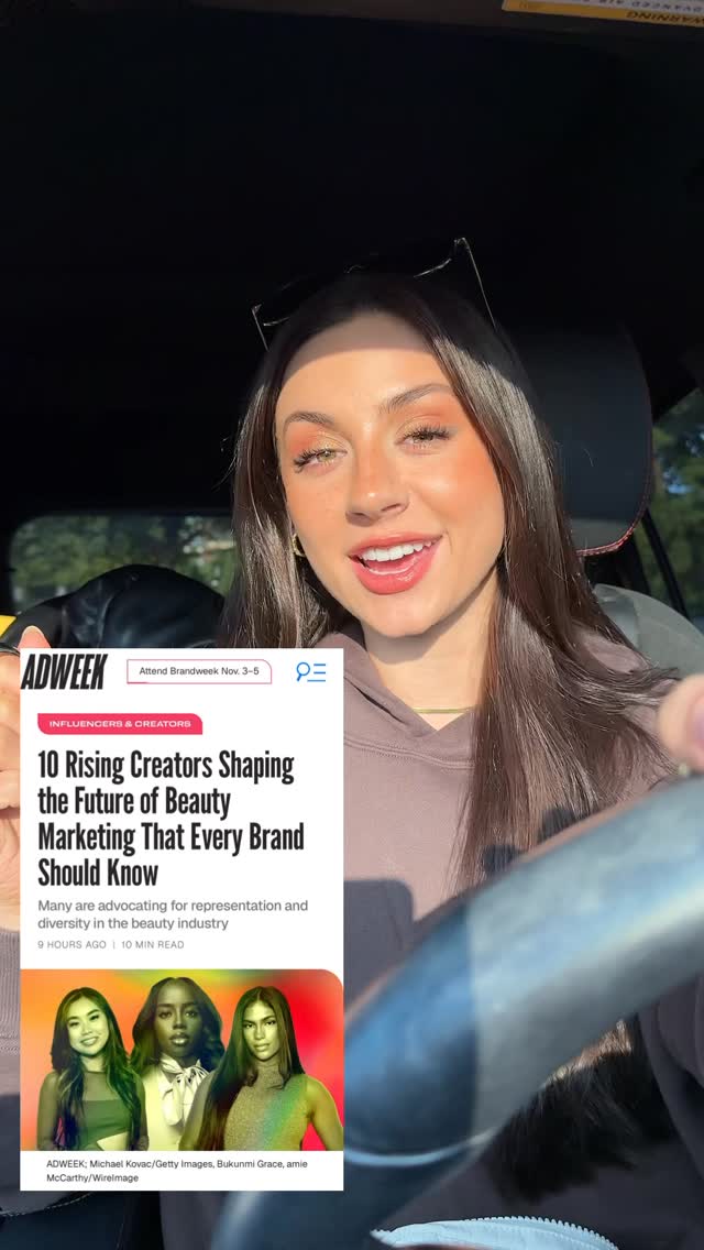 Instagram post by @gillianxgrace for Adweek. Caption reads: [...] of so much gratitude. Thank you. ❤️
@adweek....