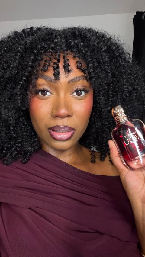 Instagram post by @nilya_brooty for Beauty Crew. Caption reads: nocibé ainsi que le « Stronger with you Intensely....