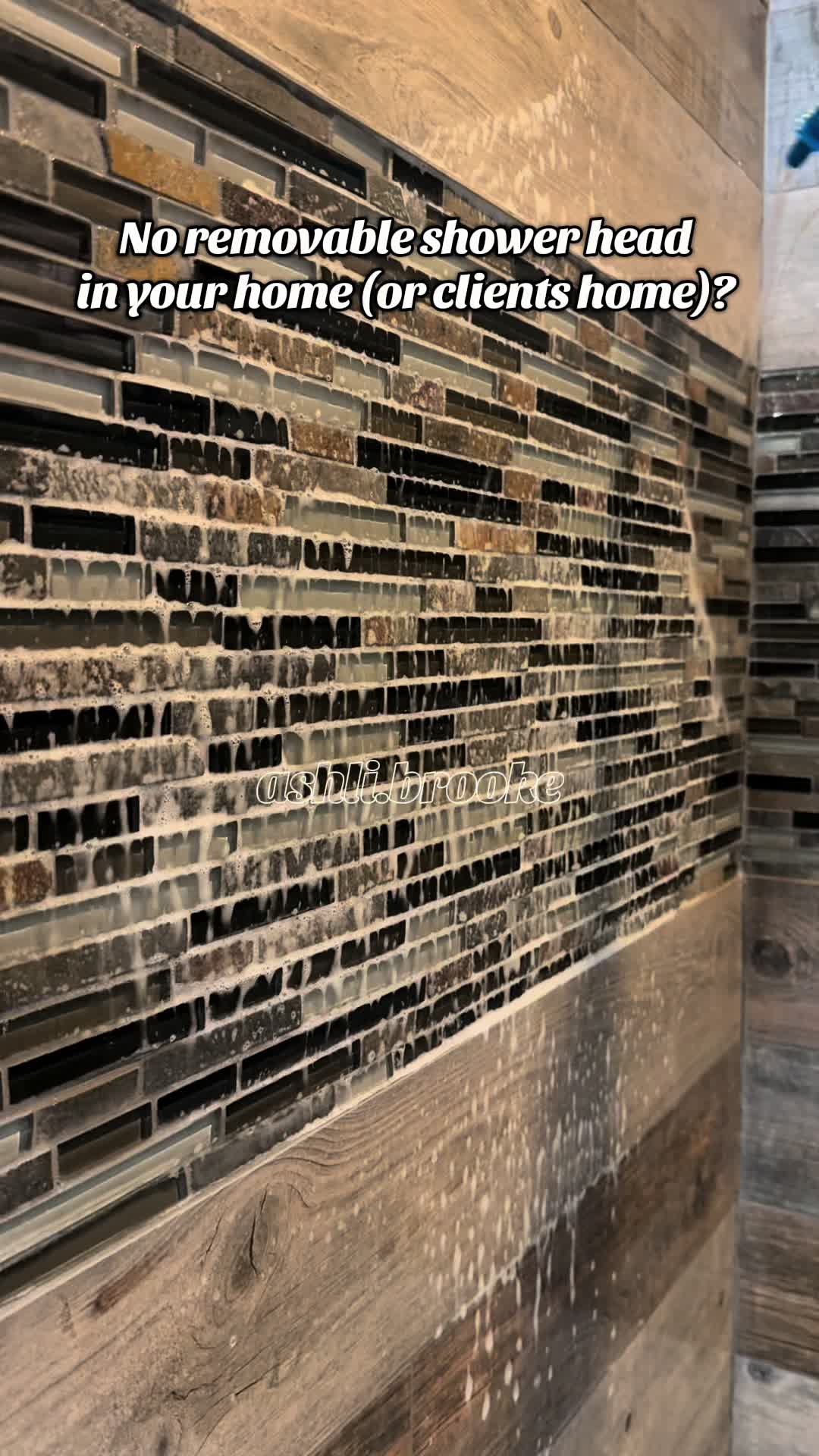 TikTok post by @ashli.brooke for Rinseroo. Caption reads: We love our Rinseroo systems in this house! Making....