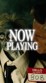 Instagram post by @warnerbros for Beetlejuice. Caption reads: Experience #Beetlejuice #Beetlejuice again and....