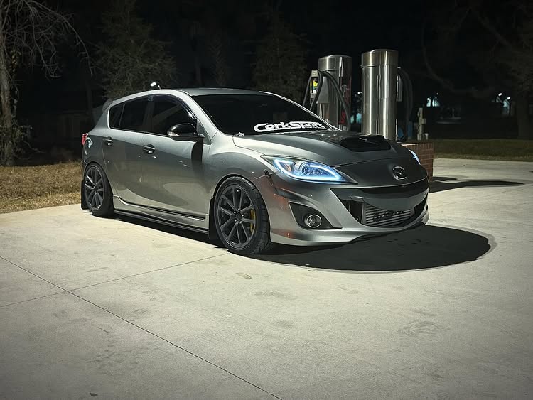 Instagram post by @hatchlife_official for Full Throttle Addicts. Caption reads: New look for the Mazdaa🔥😈 . . . Check out the....