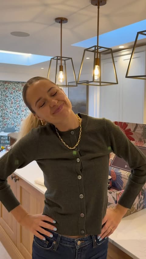 Instagram post by @olivia_hammond for John Lewis. Caption reads: ad Had such a lovely evening with my Bridesmaids,....