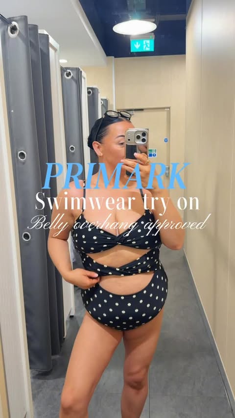 Instagram post by @jesslourx_ for Primark. Caption reads: @primark I’m very impressed with the swimwear....