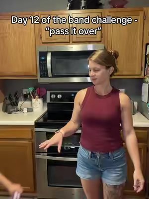 TikTok post by @jdirtydedmon for Keep US. Caption reads: [...] it over ✨ @🦋Hot Mom Energy & Fitness🐝....