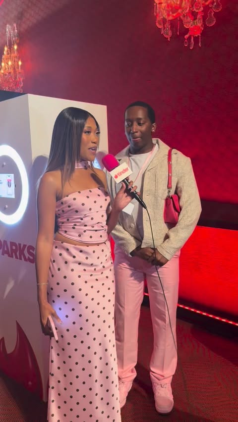Instagram post by @markellwashington for Tinder. Caption reads: #tinderpartner I had a blast at @tinder Sparks....